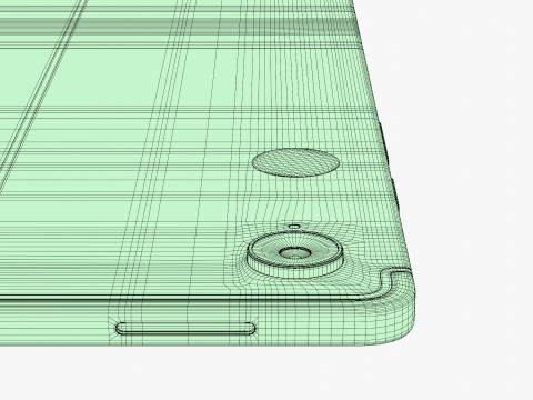Samsung Galaxy Tab S10 FE Plus Grey Modèle 3D