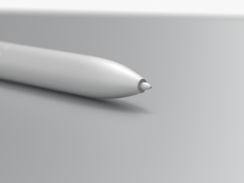 Samsung Galaxy Tab S10 FE Plus Silver 3D Model