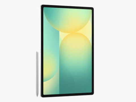 Samsung Galaxy Tab S10 FE Plus Silver 3D Model