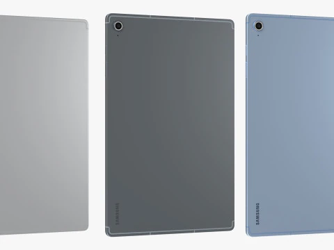 Samsung Galaxy Tab S10 FE Plus 3D Model