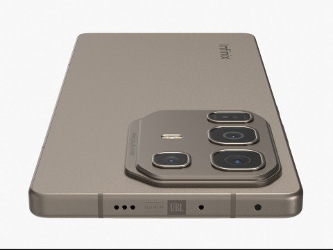 Infinix Note 50 Pro Titanium Grey 3D Model