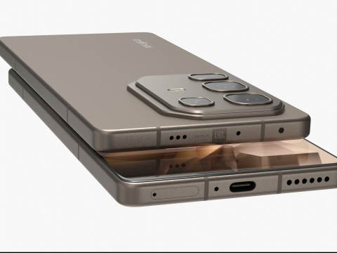 Infinix Note 50 Pro Titanium Grey 3D Model