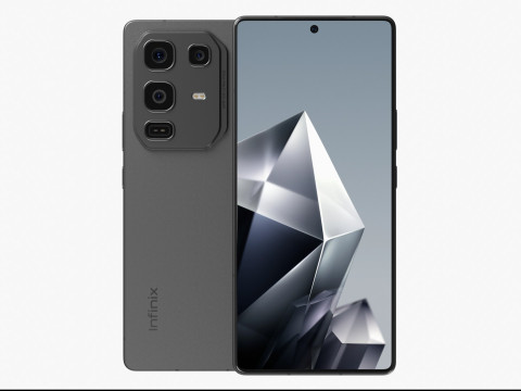 Infinix Note 50 Pro Shadow Black 3D Model
