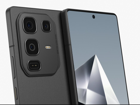 Infinix Note 50 Pro Shadow Black 3D Model