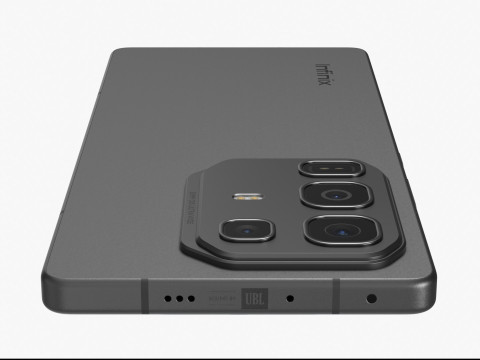 Infinix Note 50 Pro Shadow Black 3D Model