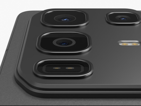Infinix Note 50 Pro Shadow Black 3D Model