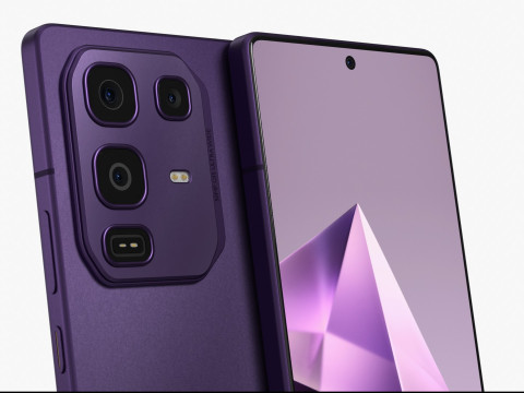 Infinix Note 50 Pro Enchanted Purple 3D Model