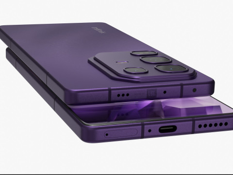 Infinix Note 50 Pro Enchanted Purple 3D Model