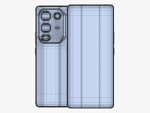 Infinix Note 50 Pro Enchanted Purple 3D Model