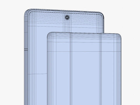 Infinix Note 50 Pro Enchanted Purple 3D Model