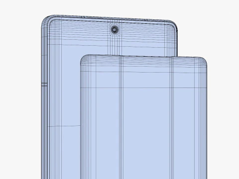 Infinix Note 50 Pro Enchanted Purple 3D Model