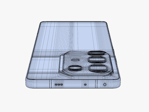 Infinix Note 50 Pro Enchanted Purple 3D Model