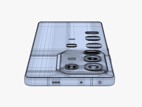Infinix Note 50 Pro Enchanted Purple 3D Model