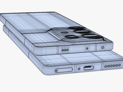 Infinix Note 50 Pro Enchanted Purple 3D Model