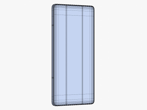 Infinix Note 50 Pro Enchanted Purple 3D Model