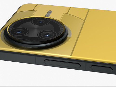 Xiaomi POCO F7 Ultra Yellow 3D Модель