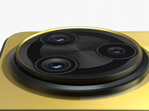 Xiaomi POCO F7 Ultra Yellow 3D Модель