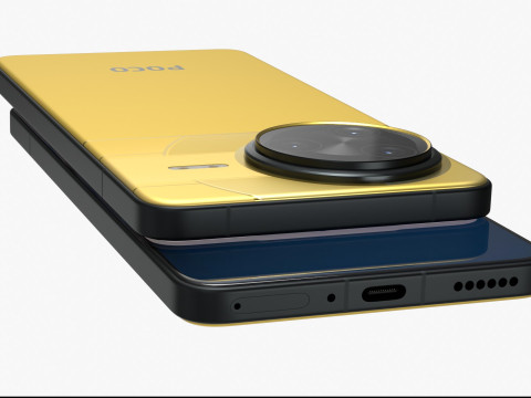Xiaomi POCO F7 Ultra Yellow 3D Модель