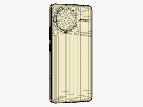 Xiaomi POCO F7 Ultra Yellow 3D Модель