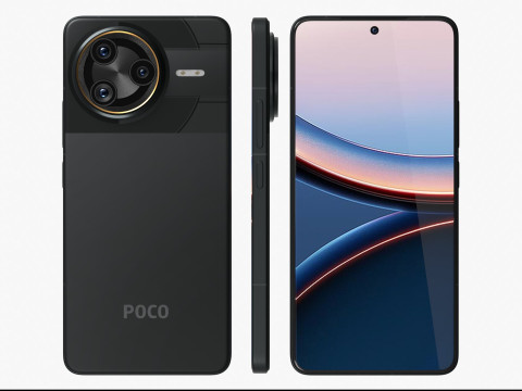 Xiaomi POCO F7 Ultra Black 3D Model