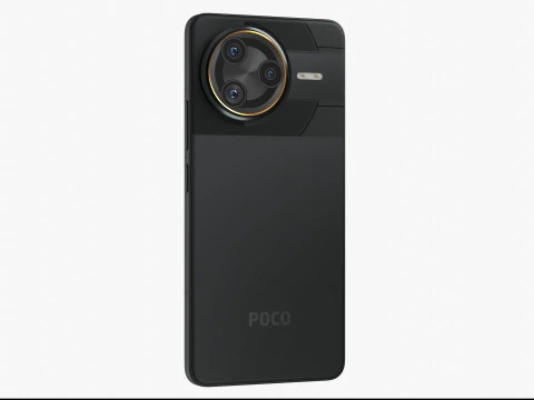 Xiaomi POCO F7 Ultra Black 3D Model