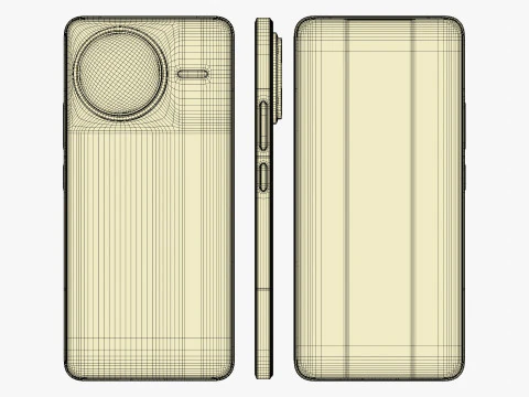 Xiaomi POCO F7 Ultra Black 3D Model