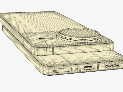 Xiaomi POCO F7 Ultra Black 3D Model