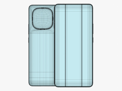 Vivo iQOO Neo 10R Raging Blue Modèle 3D