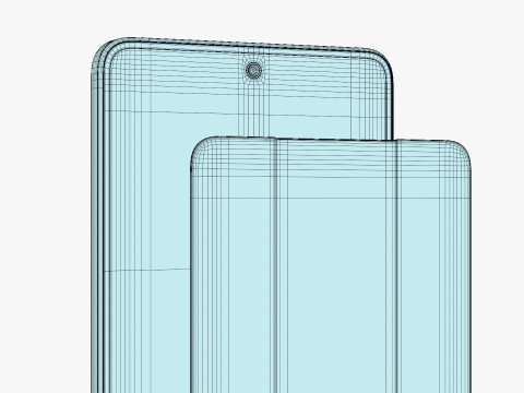 Vivo iQOO Neo 10R Raging Blue Modèle 3D