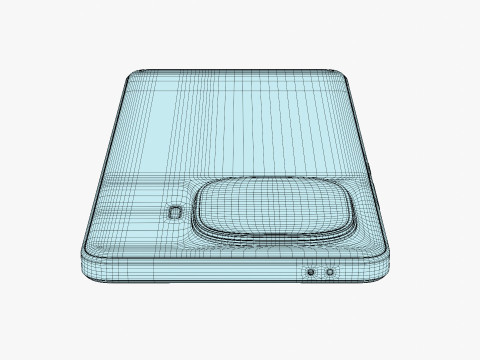 Vivo iQOO Neo 10R Raging Blue Modèle 3D