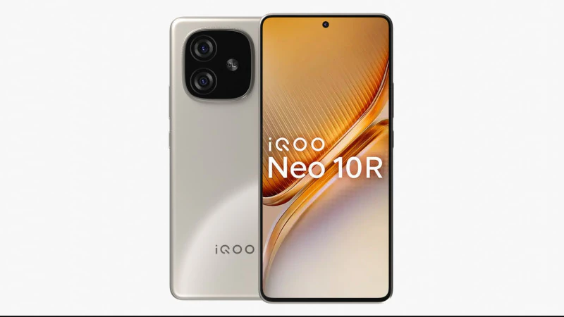 Vivo iQOO Neo 10R MoonKnight Titanium 3D Model .c4d .max .obj .3ds .fbx .stl .blend