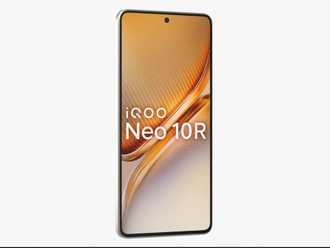 Vivo iQOO Neo 10R MoonKnight Titanium 3D Модель