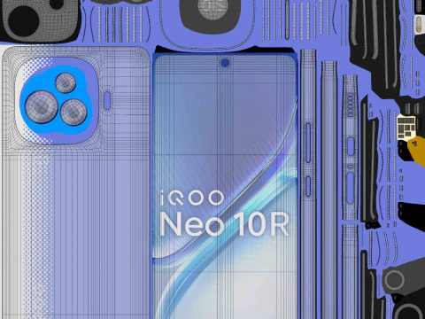 Vivo iQOO Neo 10R 3D Model