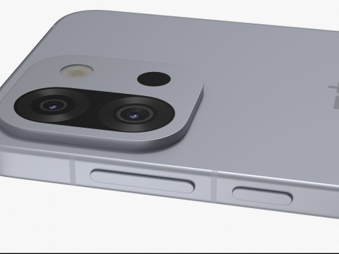 OnePlus 13T White 3D Модель