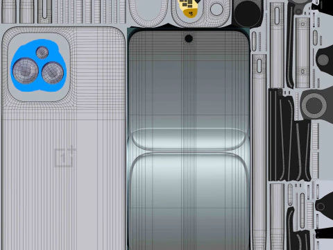 OnePlus 13T White 3D Model