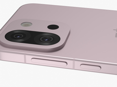 OnePlus 13T Pink 3D-Modell