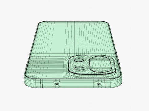 OnePlus 13T Pink 3D-Modell