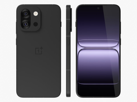 OnePlus 13T Black 3D Модель