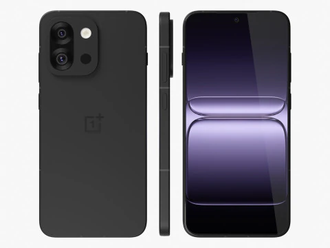 OnePlus 13T Black 3D Model