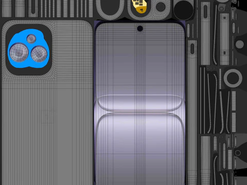 OnePlus 13T Black 3D Model