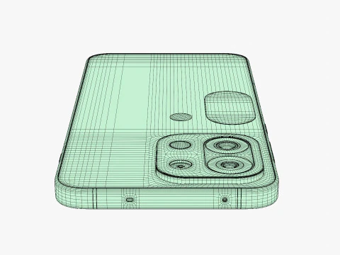 OnePlus 13T Black 3D Model