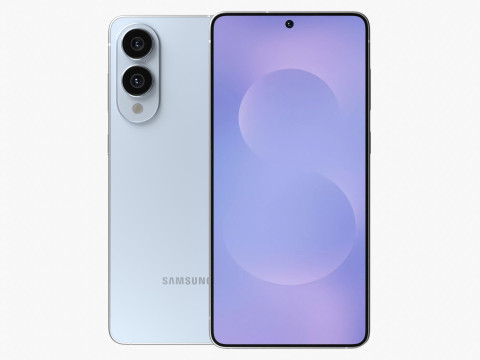 Samsung Galaxy S25 Edge Titanium Icyblue Modèle 3D