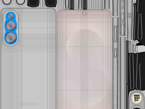Samsung Galaxy S25 Edge Modelo 3D
