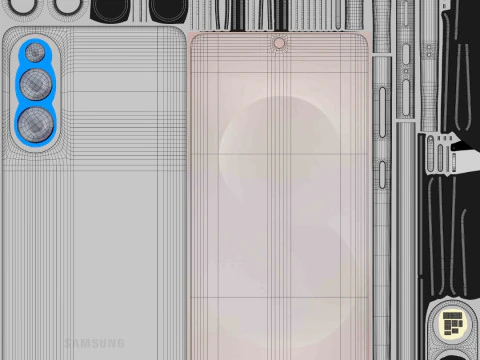 Samsung Galaxy S25 Edge 3D Model