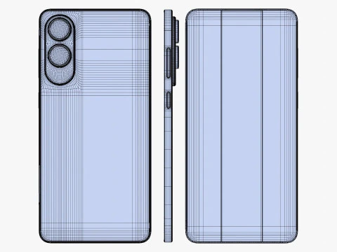Samsung Galaxy S25 Edge 3D Model