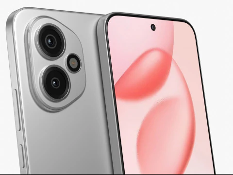 HONOR 400 Meteor Silver 3D Model