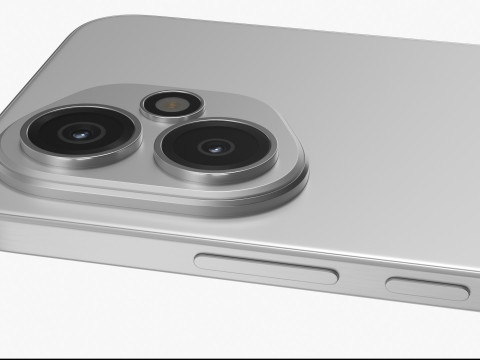 HONOR 400 Meteor Silver 3D-Modell