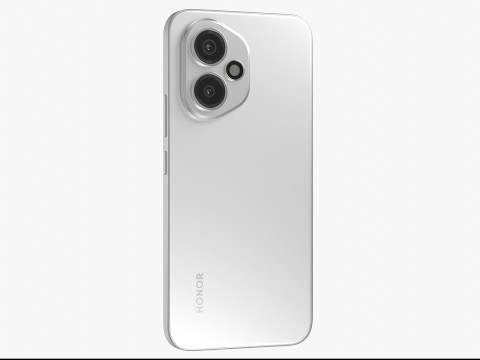 HONOR 400 Meteor Silver 3D-Modell