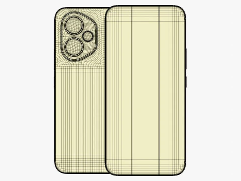 HONOR 400 Meteor Silver 3D Model