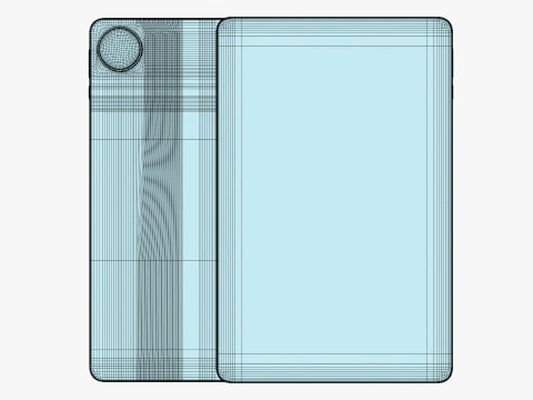 HONOR Pad 10 Gray 3D Model